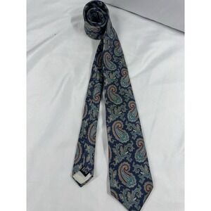 Walker & Florio Men's Paisley 100 Percent Silk Neck Tie